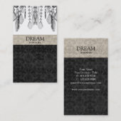 Leuchter-Kristall-wirkliche Visitenkarte (Vorne/Hinten)