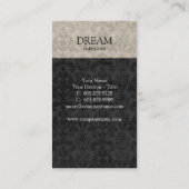 Leuchter-Kristall-wirkliche Visitenkarte (Rückseite)