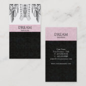 Leuchter-Kristall-wirkliches Visitenkarte (Vorne/Hinten)