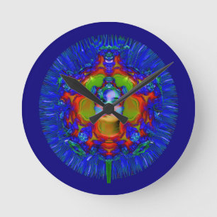 Leuchter Runde Wanduhr