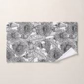 Leuchter, schwarz und weiß badhandtuch set (Handtuch)