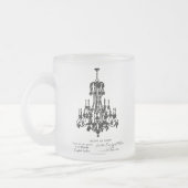 Leuchter-Tasse Mattglastasse (Links)