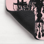 Leuchter u. Rosa Mousepad (Ecke)