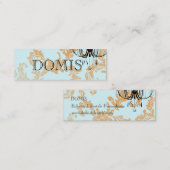 Leuchter-Visitenkarte Mini Visitenkarte (Vorne/Hinten)