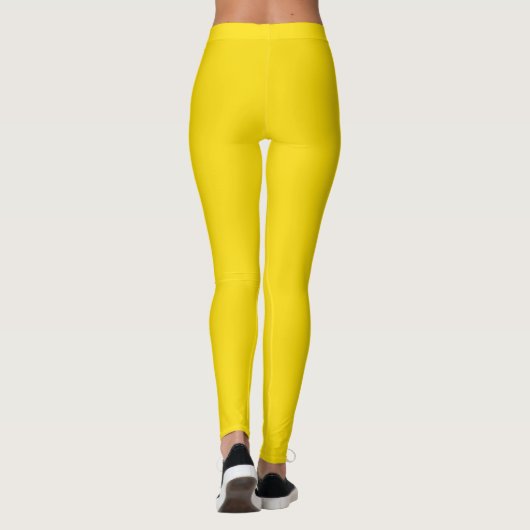 Leuchter (Vollfarbe)  Leggings (Rückseite)
