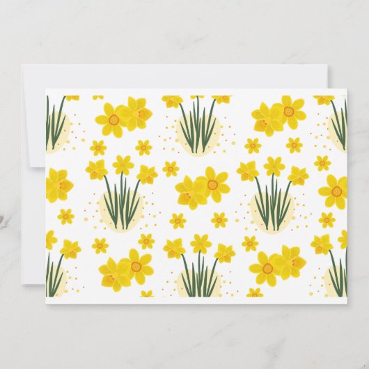 Leuchtfarben, nahtloses Muster Einladung (Rückseite)