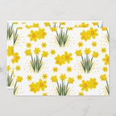 Leuchtfarben, nahtloses Muster Einladung (Vorne/Hinten)