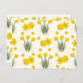 Leuchtfarben, nahtloses Muster Postkarte (Vorne/Hinten)