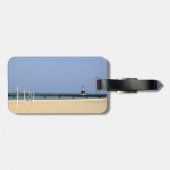 Leuchtfeuer am Michigansee Gepäckanhänger (Rückseite horizontal)