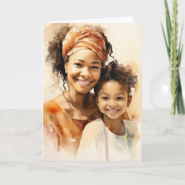 Leuchtfeuer der Demut: Muttertag Karte