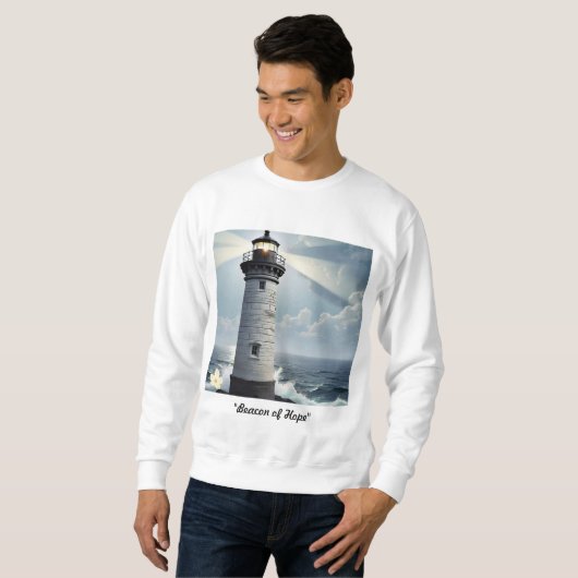 "Leuchtfeuer der Hoffnung" Sweatshirt (Vorne ganz)