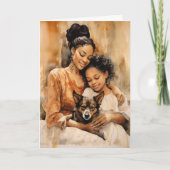 Leuchtfeuer der Kindheit: Muttertag Karte (Vorderseite)