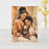 Leuchtfeuer der Kindheit: Muttertag Karte (Gelbe Blume)