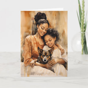 Leuchtfeuer der Kindheit: Muttertag Karte