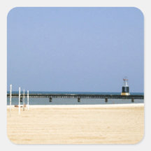 Leuchtfeuer des Lake Michigan