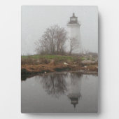 Leuchtfeuer im Nebel Fotoplatte (Vorderseite)