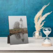 Leuchtfeuer im Nebel Fotoplatte (Seite)