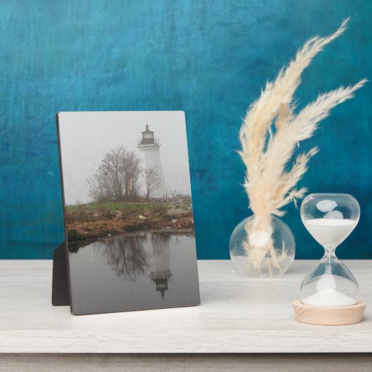 Leuchtfeuer im Nebel Fotoplatte (Seite)