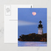 Leuchtfeuer-Punkt Postkarte (Vorne/Hinten)