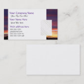 Leuchtfeuer Visitenkarte (Vorne/Hinten)