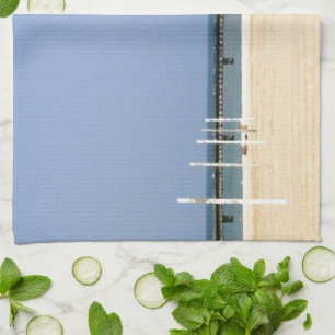 Leuchtfeuer von Lake Michigan Shores Handtuch