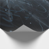 Leuchtgalaxie Geschenkpapier (Ecke)