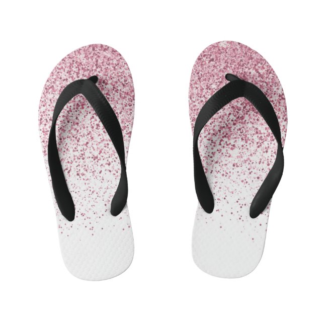 Leuchtgradientenmuster 2 kinderbadesandalen (Fußbett)