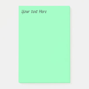 Leuchtgrün zur Aufgabenliste Post-it Klebezettel