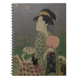 Leuchtkäfer, 1793 (Farbholzschnitt) Notizblock