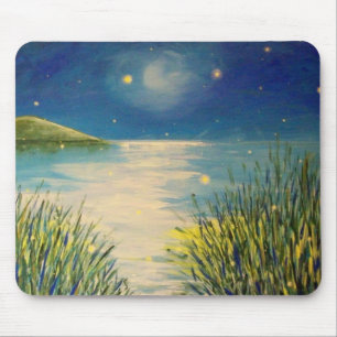 Leuchtkäfer-Brise Mousepad