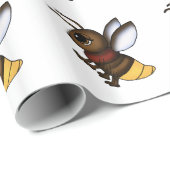 Leuchtkäfer eingewickeltes Papier Geschenkpapier (Rolleneckpunkt)