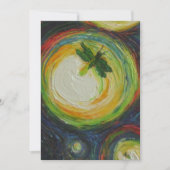 Leuchtkäfer-Einladung Einladung (Vorderseite)