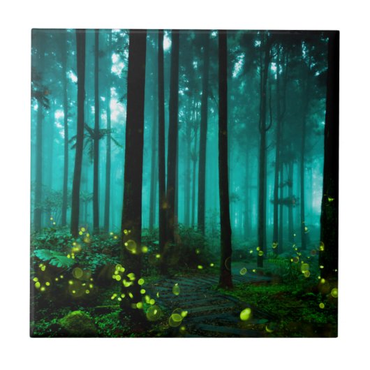 Leuchtkäfer Fliese (Vorderseite)