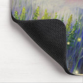 Leuchtkäfer-Flüstern Mousepad (Ecke)