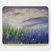 Leuchtkäfer-Flüstern Mousepad (Vorne)