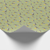 Leuchtkäfer Geschenkpapier (Ecke)