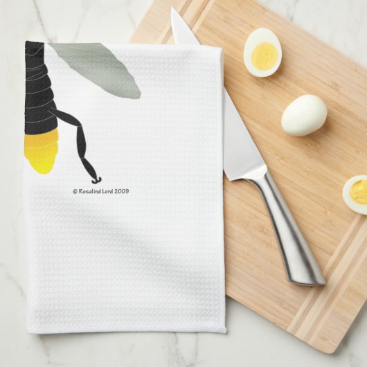 Leuchtkäfer Handtuch (Viertel Falte)