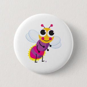 Leuchtkäfer-Knopf Button