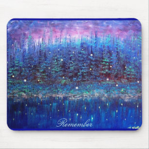 Leuchtkäfer Mousepad