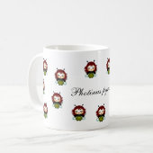 Leuchtkäfer Photinus Pyralis Kaffeetasse (Vorderseite Links)