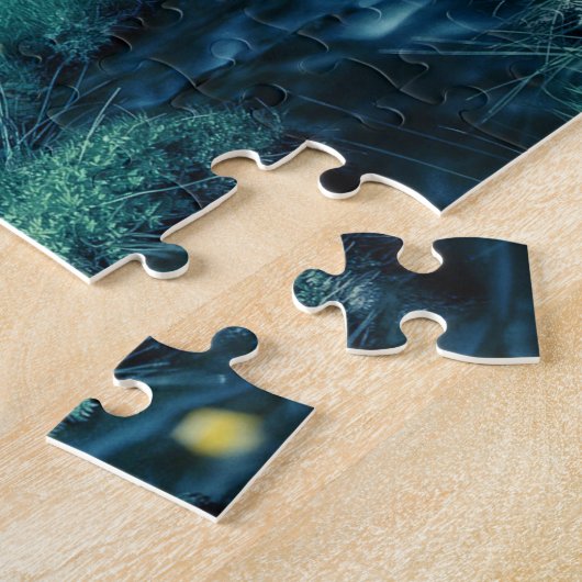 Leuchtkäferwald Puzzle (Seite)