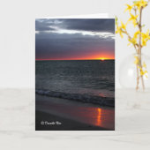 Leuchtkarte Karte (Gelbe Blume)