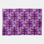 Leuchtkatze Geschirrtuch (Horizontal)