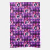 Leuchtkatze Geschirrtuch (Vertikal)