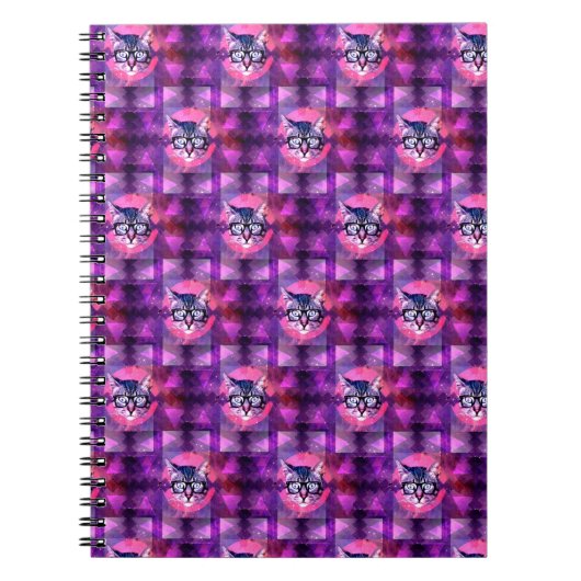 Leuchtkatze Notizblock (Vorderseite)