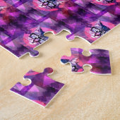 Leuchtkatze Puzzle (Seite)