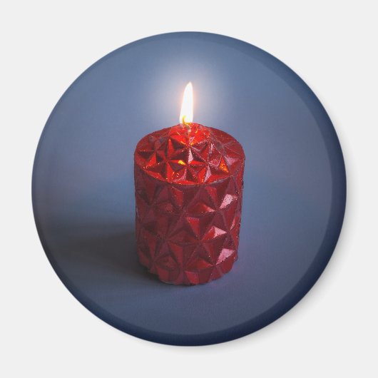 Leuchtkerze Magnet (Vorne)
