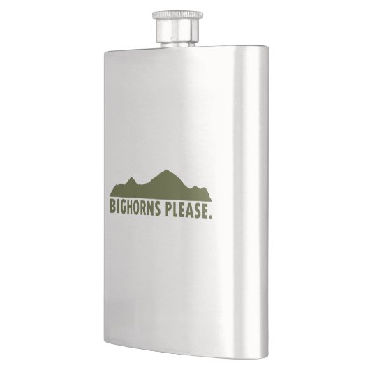 Leuchtkörper Bitte Flachmann (Links)