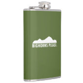 Leuchtkörper Bitte Flachmann (Rechts)