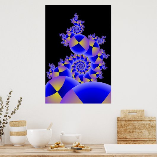 Leuchtkörper III Poster (Küche)